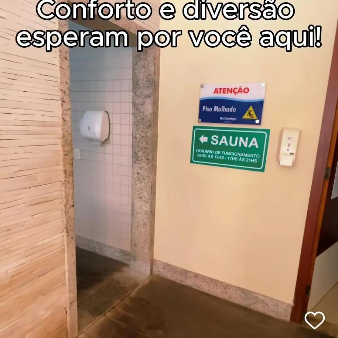 Apartamento No Hotel Hot Springs Promocao Para Final De Carnaval Caldas Novas 5*,